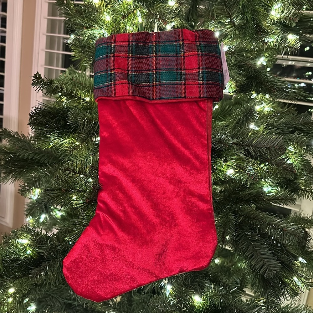 ASPCA Christmas Black Labrador Retriever Dog Holiday Stocking NWT - Picture 2 of 3